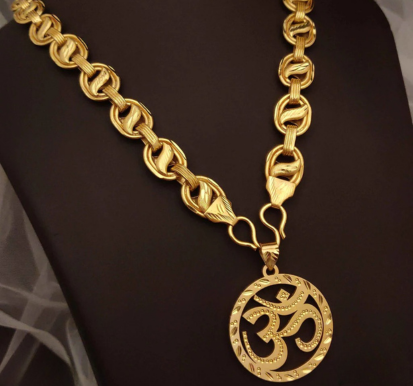 Mens Chain with Pendant